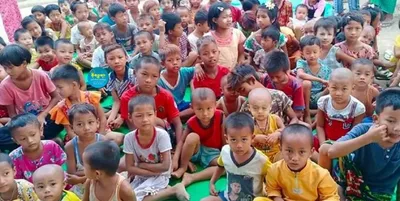 Rakhine State IDPs grapple with difficulties due to food shortage
