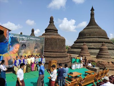 Photo exhibition to support campaigns for UNESCO tag to  Mrauk U archaeological site