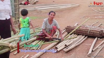 Shortage of rice in Pepadon IDP camp of Ann township, starvation apprehended