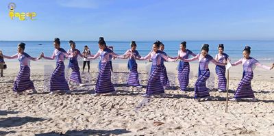 Ngapali Beach Autumn Festival opening ceremony held for the benefit of the locals