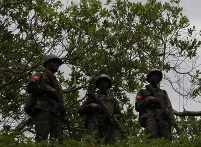 AA intercepts junta reinforcement column in Taungup, 60 soldiers killed