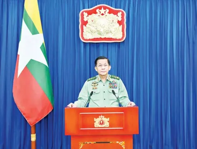 Junta chief accuses AA of causing harm to Arakanese people