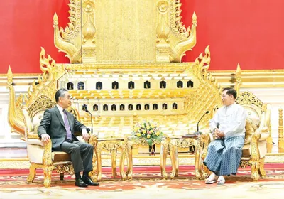 ‘China opposes any external interference and infiltration in Myanmar’