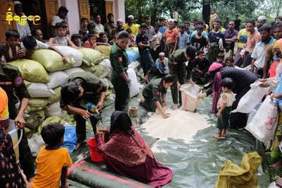 AA provides food and shelter to Muslim IDPs 