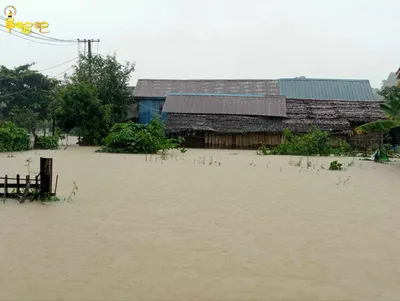 Heavy rainfall forecast in Arakan mountains within next few hours