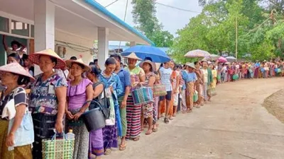 Ann Town Faces Rice Shortage Amid Escalating Fighting